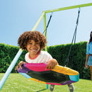 Colorful Swing Set With 5 Pieces of quipment & Slide Outdoor Playground Colorful Swing Set With 5 Pieces of quipment & Slide Colorful Swing Set With 5 Pieces of quipment & Slide Intex