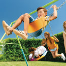 Colorful Swing Set With 5 Pieces of quipment & Slide Outdoor Playground Colorful Swing Set With 5 Pieces of quipment & Slide Colorful Swing Set With 5 Pieces of quipment & Slide Intex