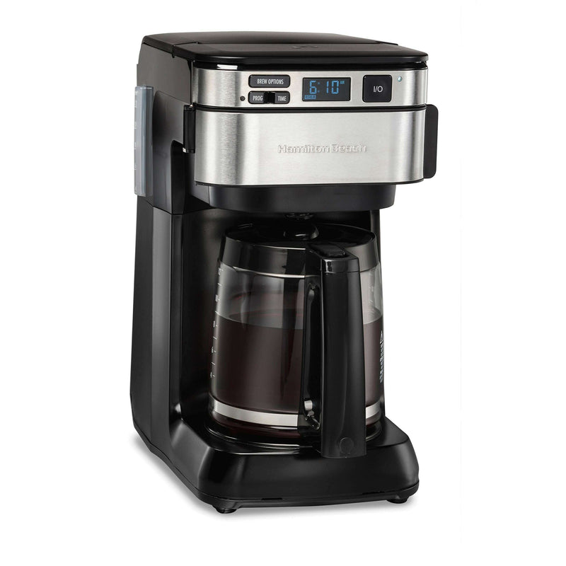 Front-Fill® 12 Cup Programmable Coffee Maker with Swing-Out Basket Coffee machine Front-Fill® 12 Cup Programmable Coffee Maker with Swing-Out Basket Front-Fill® 12 Cup Programmable Coffee Maker with Swing-Out Basket Hamilton Beach