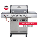 Charbroil Advantage Pro 4 Burner + Side Burner Stainless Steel Gas Grill TRU Outdoor Barbque Charbroil Advantage Pro 4 Burner + Side Burner Stainless Steel Gas Grill TRU Charbroil Advantage Pro 4 Burner + Side Burner Stainless Steel Gas Grill TRU CharBroil