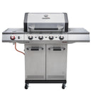 Charbroil Advantage Pro 4 Burner + Side Burner Stainless Steel Gas Grill TRU Outdoor Barbque Charbroil Advantage Pro 4 Burner + Side Burner Stainless Steel Gas Grill TRU Charbroil Advantage Pro 4 Burner + Side Burner Stainless Steel Gas Grill TRU CharBroil