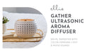 Gather Ultrasonic Essential Oil Diffuser dif Gather Ultrasonic Essential Oil Diffuser Gather Ultrasonic Essential Oil Diffuser HoMedics