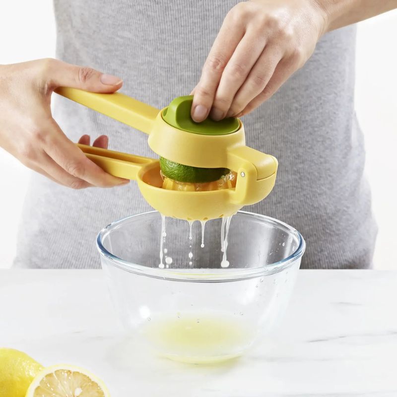 JuiceMax Dual-action Yellow Citrus Press Juicers JuiceMax Dual-action Yellow Citrus Press JuiceMax Dual-action Yellow Citrus Press Joseph Joseph