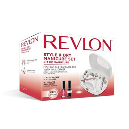 Style and Dry Manicure and Pedicure Set