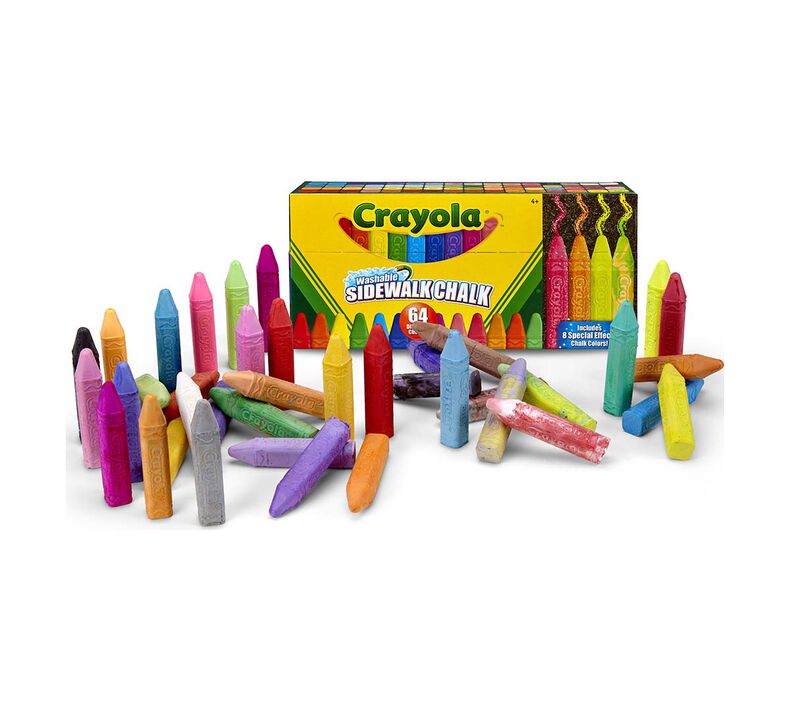 x64 Ultimate Sidewalk Chalk Collection Art & Crafts x64 Ultimate Sidewalk Chalk Collection x64 Ultimate Sidewalk Chalk Collection Crayola