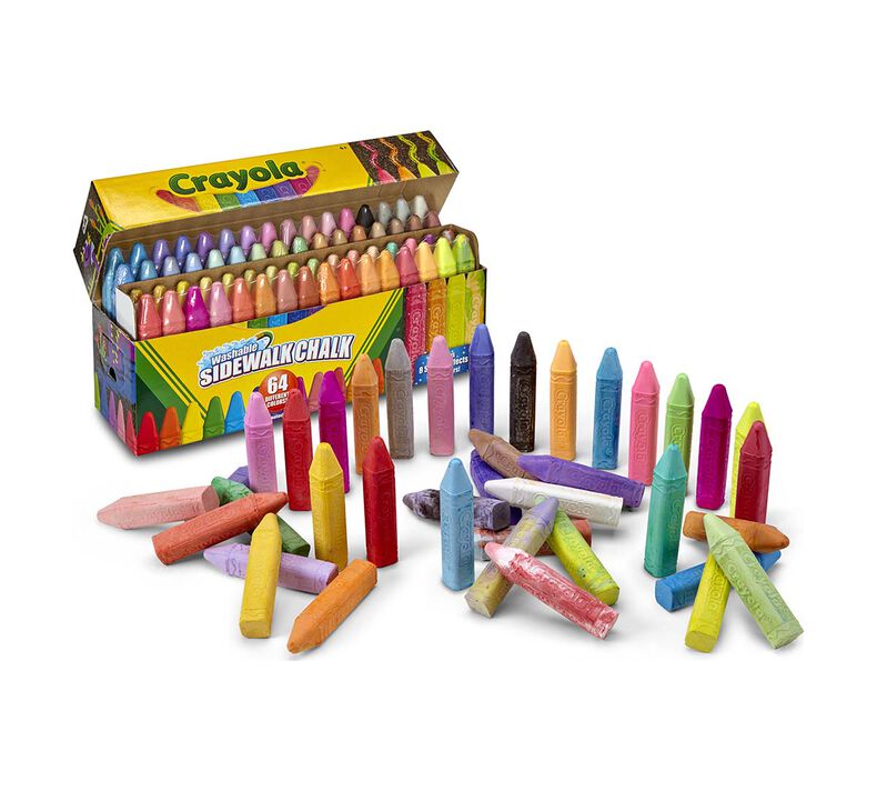 x64 Ultimate Sidewalk Chalk Collection Art & Crafts x64 Ultimate Sidewalk Chalk Collection x64 Ultimate Sidewalk Chalk Collection Crayola