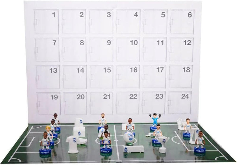 Advent Calendar with 12 Players - Real Madrid Action Figures Advent Calendar with 12 Players - Real Madrid Advent Calendar with 12 Players - Real Madrid Minix