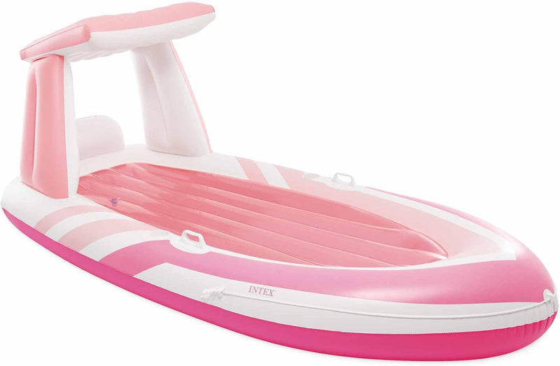 Intex Pink Inflatable Boat With Canopy inflatables Intex Pink Inflatable Boat With Canopy Intex Pink Inflatable Boat With Canopy Intex