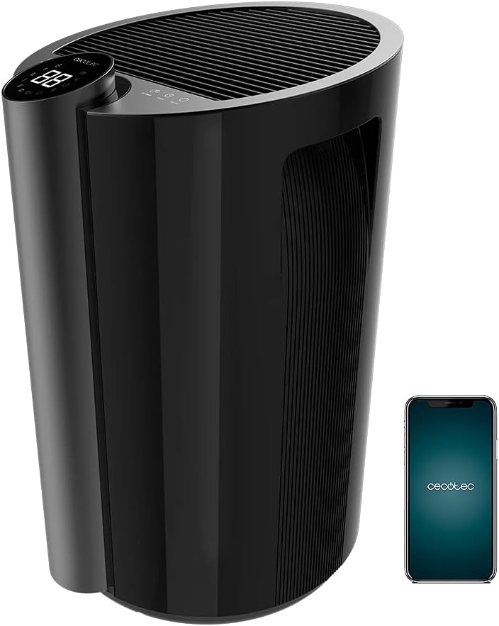 BigDry 9000 Professional Black Connected Dehumidifier with Timer 320 W Dehumidifiers BigDry 9000 Professional Black Connected Dehumidifier with Timer 320 W BigDry 9000 Professional Black Connected Dehumidifier with Timer 320 W Cecotec