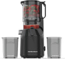 Black Slow Juicer - 250W Juicers Black Slow Juicer - 250W Black Slow Juicer - 250W Hamilton Beach