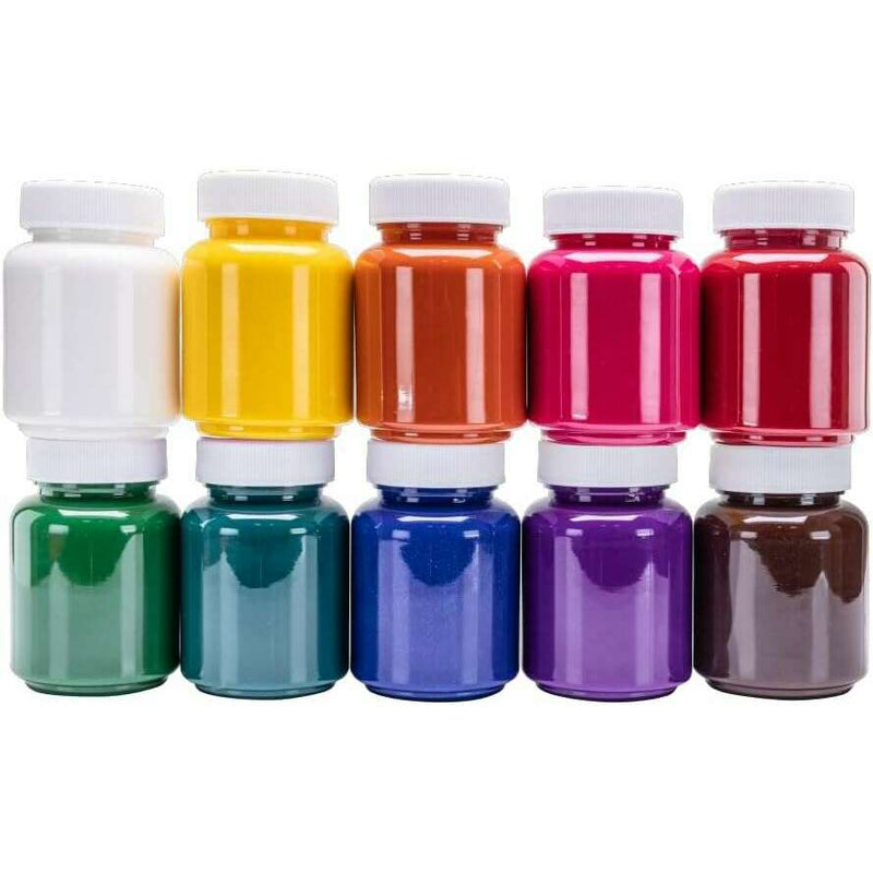 Washable Project Paint - 10 Color Set Art & Crafts Washable Project Paint - 10 Color Set Washable Project Paint - 10 Color Set crazart