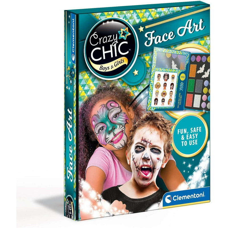 Crazy Chic - Face Painting kids cosmetics Crazy Chic - Face Painting Crazy Chic - Face Painting CLEMENTONI