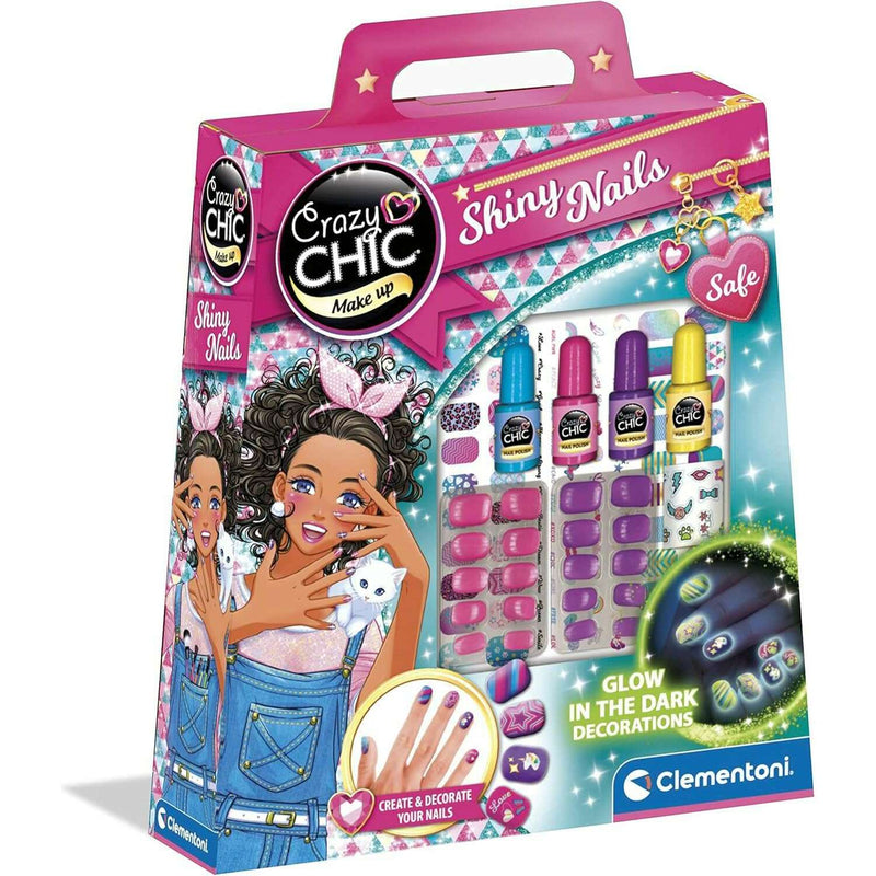 Crazy Chic - Shiny Nails - Make Up kids cosmetics Crazy Chic - Shiny Nails - Make Up Crazy Chic - Shiny Nails - Make Up CLEMENTONI