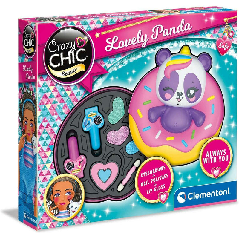 Crazy Chic - Lovely Make Up: Panda Safe and Hypoallergenic Cosmetic Set kids cosmetics Crazy Chic - Lovely Make Up: Panda Safe and Hypoallergenic Cosmetic Set Crazy Chic - Lovely Make Up: Panda Safe and Hypoallergenic Cosmetic Set CLEMENTONI