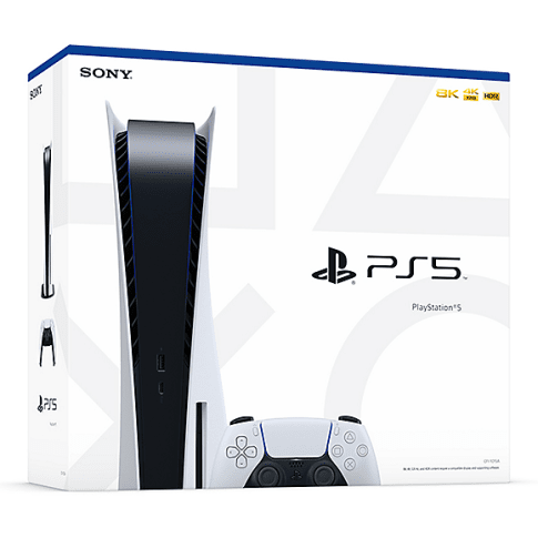 PS5 Console, White Slim Gaming PS5 Console, White Slim PS5 Console, White Slim Sony