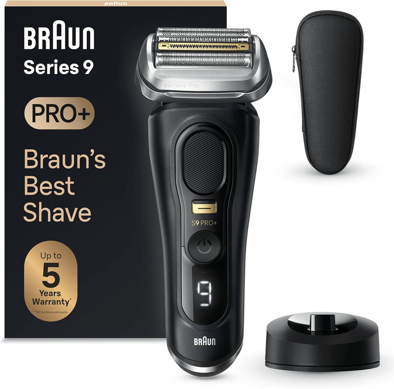 Men's Electric Shaver 9510s Black - 60 Min Runtime Body groomer Men's Electric Shaver 9510s Black - 60 Min Runtime Men's Electric Shaver 9510s Black - 60 Min Runtime Braun