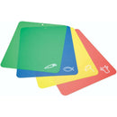 Flexible Colour Coded Cutting Mats Cutting Board Flexible Colour Coded Cutting Mats Flexible Colour Coded Cutting Mats KitchenCraft