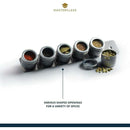 MasterClass 6 Jar Magnetic Spice Rack spice rack MasterClass 6 Jar Magnetic Spice Rack MasterClass 6 Jar Magnetic Spice Rack KitchenCraft