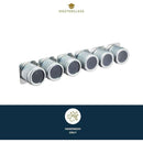 MasterClass 6 Jar Magnetic Spice Rack spice rack MasterClass 6 Jar Magnetic Spice Rack MasterClass 6 Jar Magnetic Spice Rack KitchenCraft