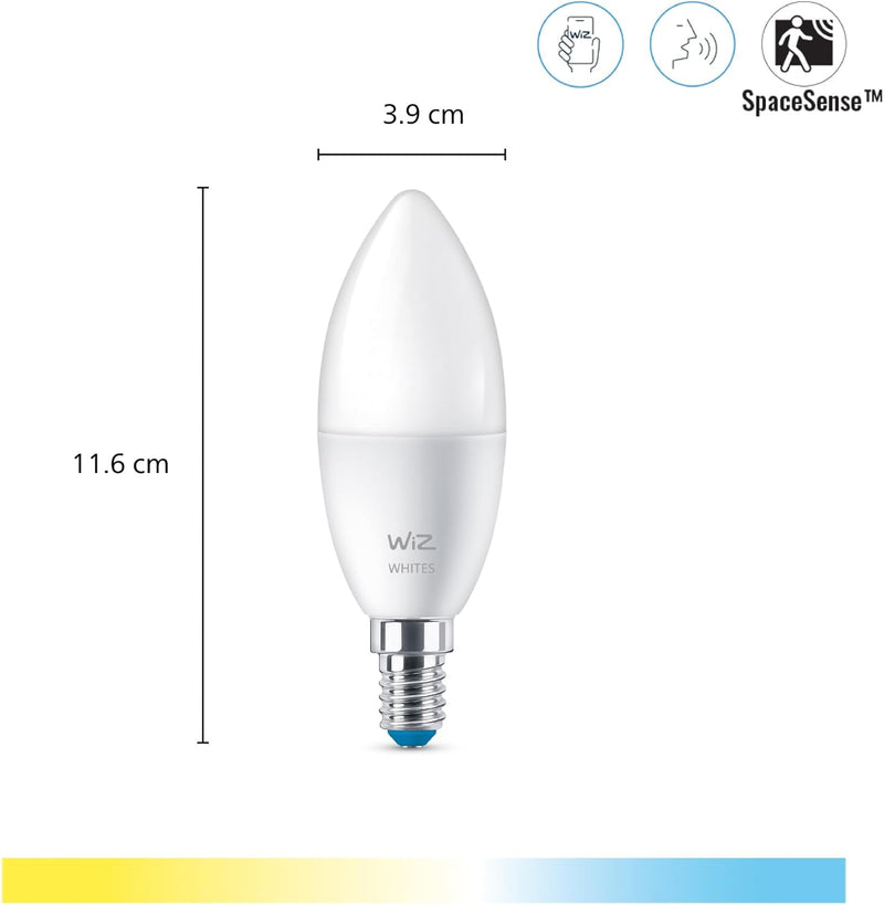 Wifi + Bluetooth Smart Led Candle Bulb (Compatible With Amazon Alexa And Google Assistant)  Wifi + Bluetooth Smart Led Candle Bulb (Compatible With Amazon Alexa And Google Assistant) Wifi + Bluetooth Smart Led Candle Bulb (Compatible With Amazon Alexa And Google Assistant) The German Outlet