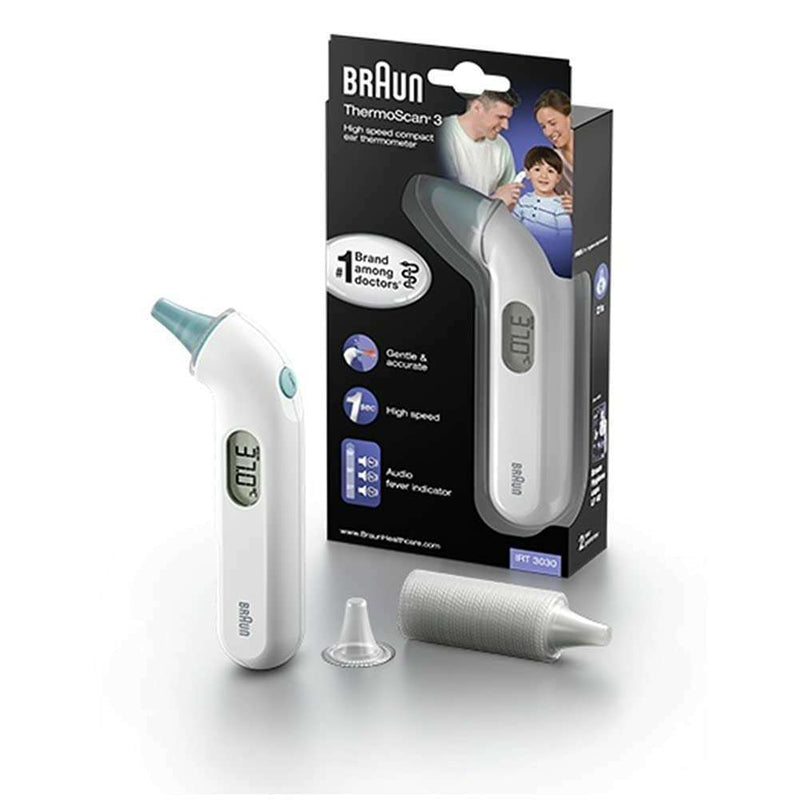 ThermoScan 3 Ear Thermometer thermometer ThermoScan 3 Ear Thermometer ThermoScan 3 Ear Thermometer Braun