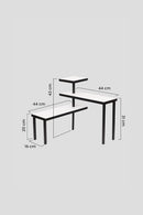 Kitchen Corner Shelf Counter Top - White Outlet Kitchen Corner Shelf Counter Top - White Kitchen Corner Shelf Counter Top - White Medusa