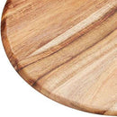 Natural Elements Acacia Wood Round Serving Paddle Board Serving Platters Natural Elements Acacia Wood Round Serving Paddle Board Natural Elements Acacia Wood Round Serving Paddle Board KitchenCraft