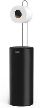 EasyStore™ Matt Black Concealed Toilet Roll Holder Bathroom Accessories EasyStore™ Matt Black Concealed Toilet Roll Holder EasyStore™ Matt Black Concealed Toilet Roll Holder Joseph Joseph