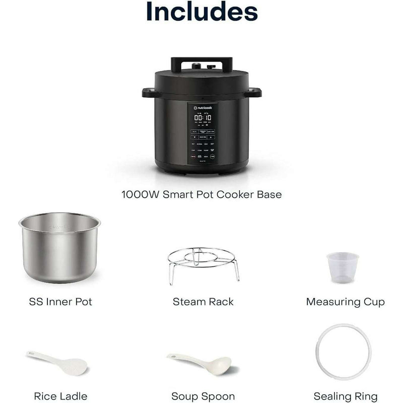 9 in 1 Electric Pressure Cooker - Smart Pot 2 Pressure cooker 9 in 1 Electric Pressure Cooker - Smart Pot 2 9 in 1 Electric Pressure Cooker - Smart Pot 2 Nutricook