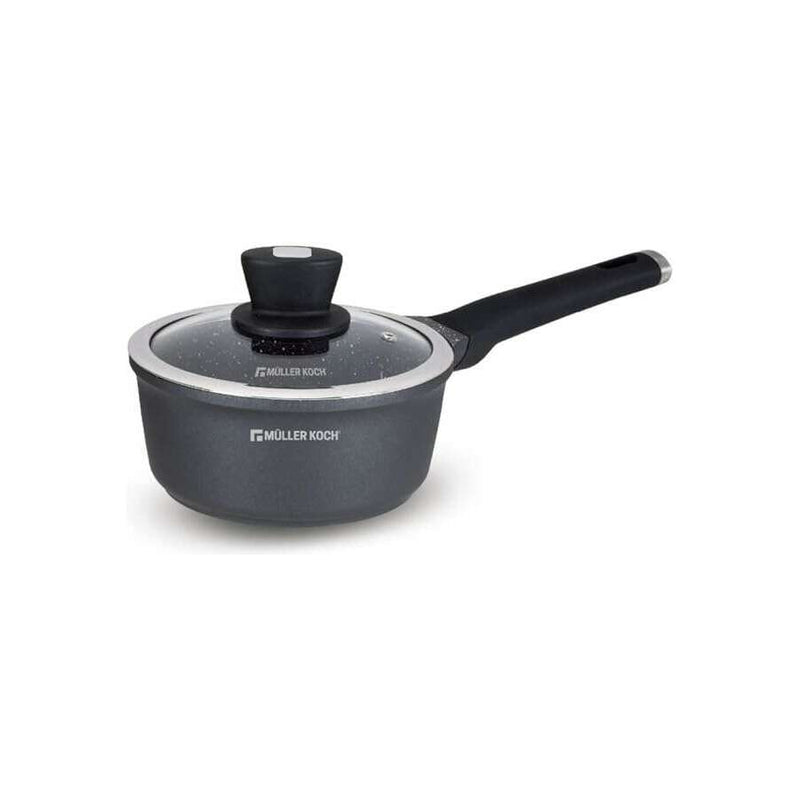 Die-Cast Aluminum Saucepan – 18cm/1,8L SaucePan Die-Cast Aluminum Saucepan – 18cm/1,8L Die-Cast Aluminum Saucepan – 18cm/1,8L Muller Koch