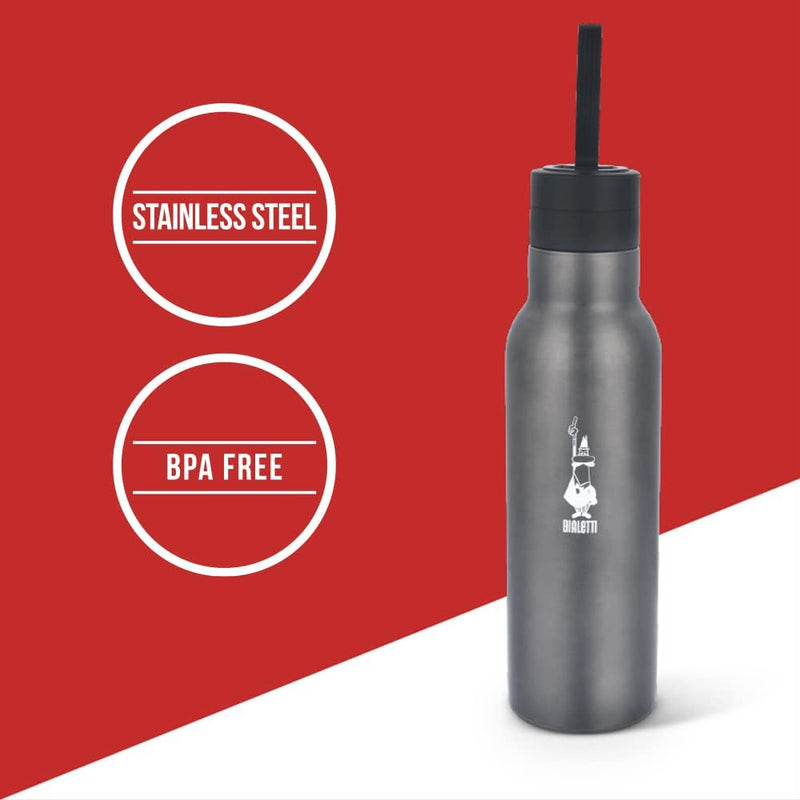 Thermal Bottle, Dark Grey thermal flask Thermal Bottle, Dark Grey Thermal Bottle, Dark Grey Bialetti