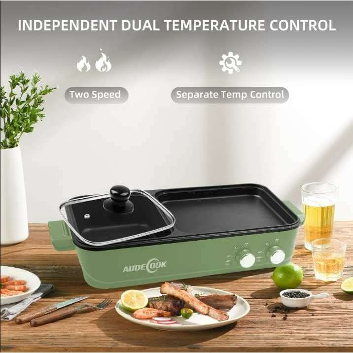 2 In 1  Griddle and Hot Pot Outlet 2 In 1  Griddle and Hot Pot 2 In 1  Griddle and Hot Pot Aaudecook