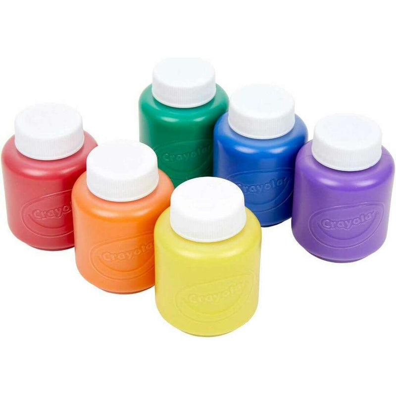 6 Washable Kids Paint, At Home Activities Art & Crafts 6 Washable Kids Paint, At Home Activities 6 Washable Kids Paint, At Home Activities Crayola