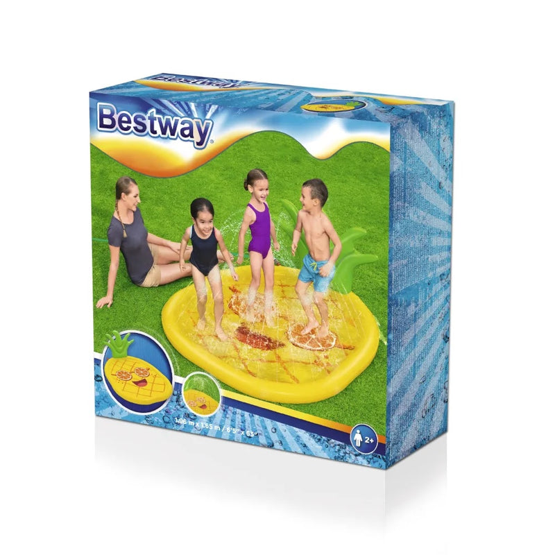 Sunny Pineapple Splash Pad 196x165cm Kids Inflatables Sunny Pineapple Splash Pad 196x165cm Sunny Pineapple Splash Pad 196x165cm Bestway