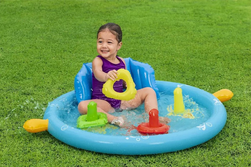 Lil' SeaShapes Baby Pool 115x89x76cm Kids Inflatables Lil' SeaShapes Baby Pool 115x89x76cm Lil' SeaShapes Baby Pool 115x89x76cm Bestway