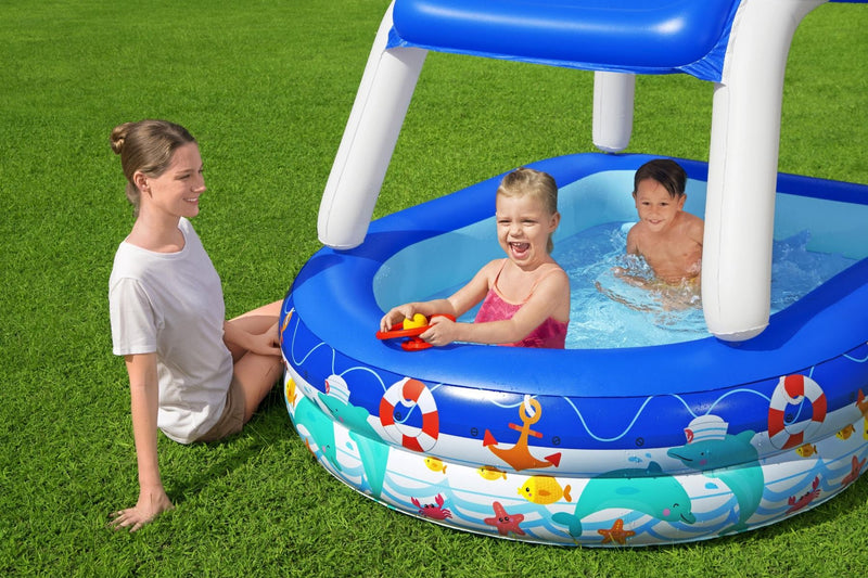 Sea Captain Family Pool 213x155x132cm Kids Inflatables Sea Captain Family Pool 213x155x132cm Sea Captain Family Pool 213x155x132cm Bestway