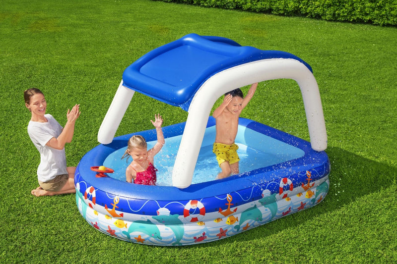 Sea Captain Family Pool 213x155x132cm Kids Inflatables Sea Captain Family Pool 213x155x132cm Sea Captain Family Pool 213x155x132cm Bestway