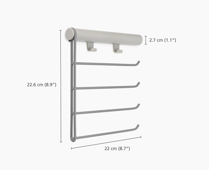 Orderly™ Ecru Belt, Tie & Scarf Hanging Rail Storage & Organization Orderly™ Ecru Belt, Tie & Scarf Hanging Rail Orderly™ Ecru Belt, Tie & Scarf Hanging Rail Joseph Joseph