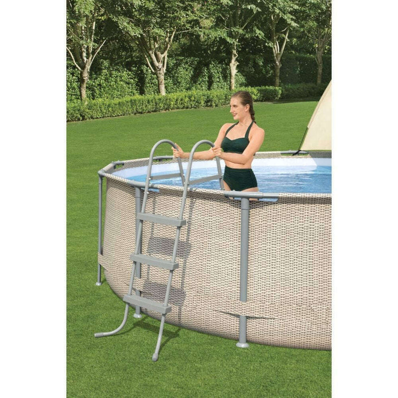 Power Steel Pool Set With Canopy 396x107 cm home pool Power Steel Pool Set With Canopy 396x107 cm Power Steel Pool Set With Canopy 396x107 cm Bestway