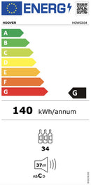 HOWC034 Wine Cellar 34 Bottles Wine Cooler HOWC034 Wine Cellar 34 Bottles HOWC034 Wine Cellar 34 Bottles Hoover