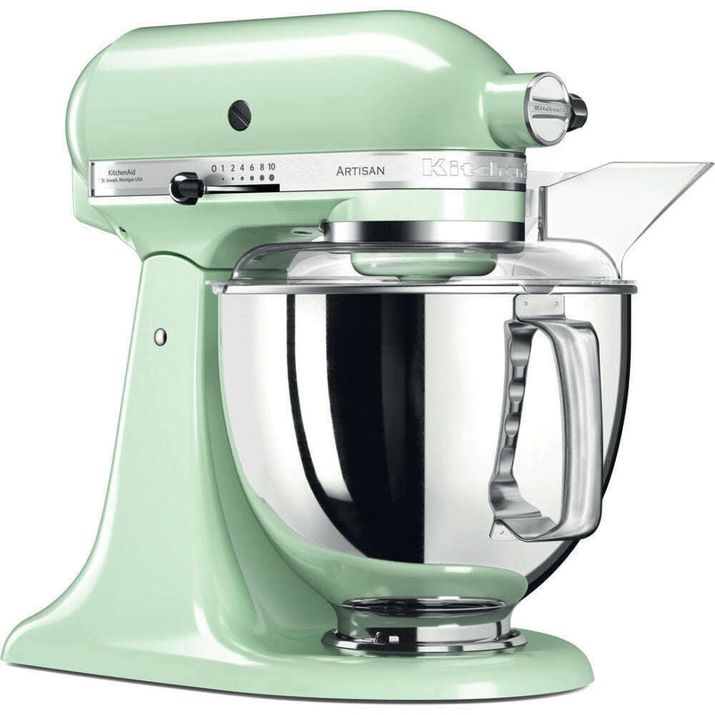 4.8L Artisan Stand Mixer Pistachio + Pouring Shield & Extra Bowl KitchenAid 4.8L Artisan Stand Mixer Pistachio + Pouring Shield & Extra Bowl 4.8L Artisan Stand Mixer Pistachio + Pouring Shield & Extra Bowl KitchenAid