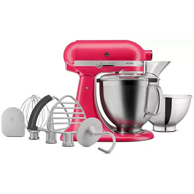 Artisan 4.7L -  Tilt Head Mixer,  Rose Hibiscus Cake Mixer Artisan 4.7L -  Tilt Head Mixer,  Rose Hibiscus Artisan 4.7L -  Tilt Head Mixer,  Rose Hibiscus KitchenAid