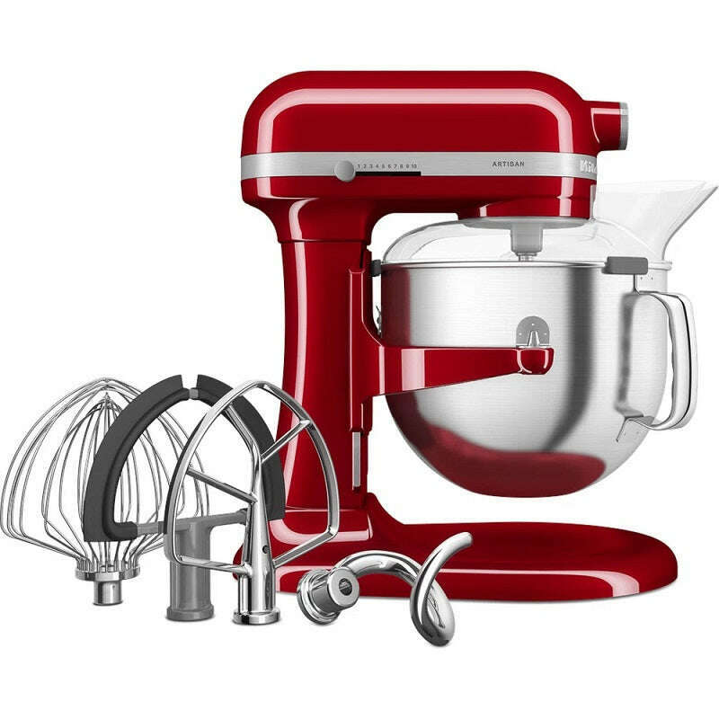 Artisan Premium Bowl-Lift 6.6L Stand Mixer, Empire Red Stand Mixer Artisan Premium Bowl-Lift 6.6L Stand Mixer, Empire Red Artisan Premium Bowl-Lift 6.6L Stand Mixer, Empire Red KitchenAid