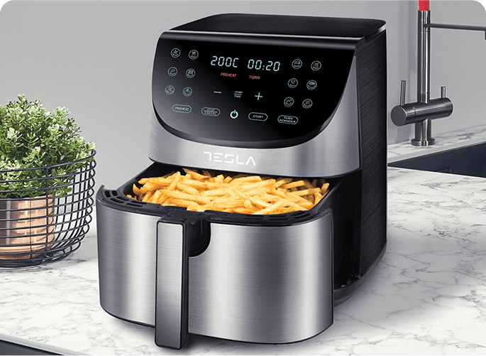 Air fryer 7L,  1700W Air Fryers Air fryer 7L,  1700W Air fryer 7L,  1700W Tesla