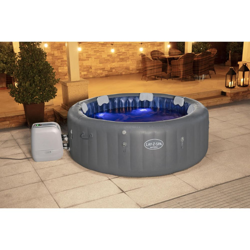 Lay-Z-Spa Santorini Hydrojet Pro 216x80cm, 6-7 Pers Spa Bubble Pools Lay-Z-Spa Santorini Hydrojet Pro 216x80cm, 6-7 Pers Lay-Z-Spa Santorini Hydrojet Pro 216x80cm, 6-7 Pers Bestway