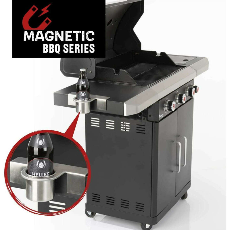 BBQ Attachment -  Magnetic Bottle Holder Outdoor Barbque BBQ Attachment -  Magnetic Bottle Holder BBQ Attachment -  Magnetic Bottle Holder Landmann