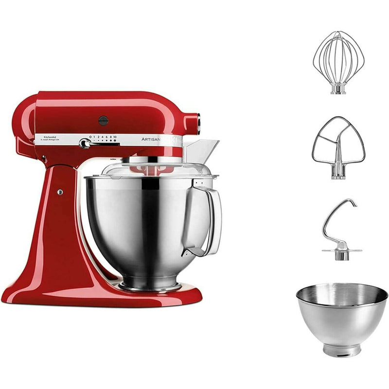 4.8 L Artisan Tilt-Head Stand Mixer - Empire Red Food Mixers & Blenders 4.8 L Artisan Tilt-Head Stand Mixer - Empire Red 4.8 L Artisan Tilt-Head Stand Mixer - Empire Red KitchenAid