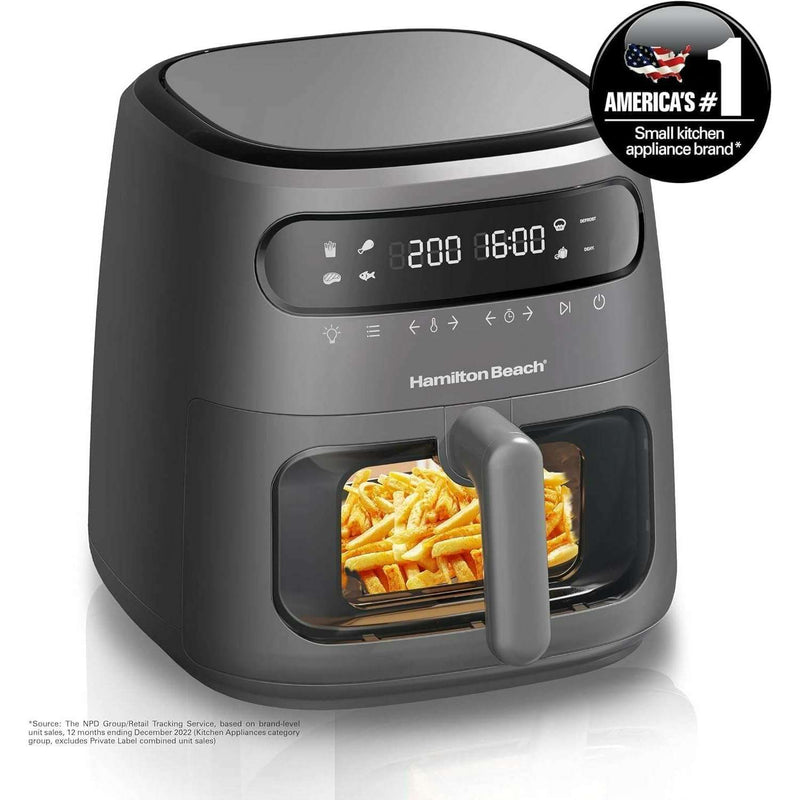 Digital Air Fryer View 8L, 1750W Air Fryers Digital Air Fryer View 8L, 1750W Digital Air Fryer View 8L, 1750W Hamilton Beach