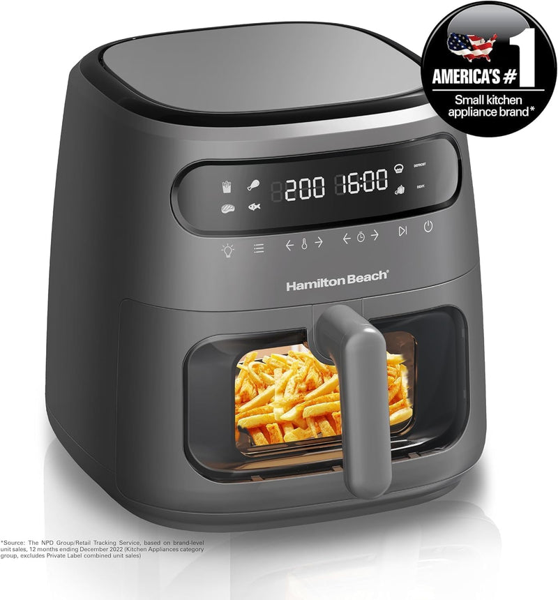 Digital Air Fryer View 8L, 1750W Air Fryers Digital Air Fryer View 8L, 1750W Digital Air Fryer View 8L, 1750W Hamilton Beach