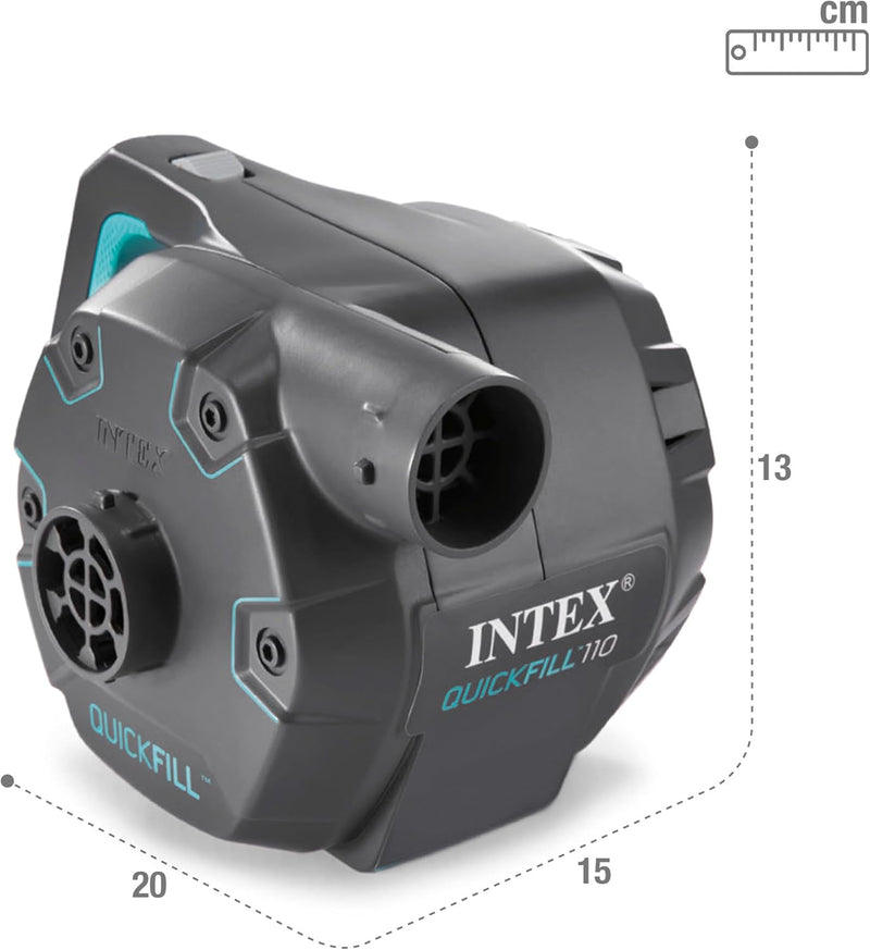 Quick-Fill® AC Electric Air Pump - 38.9 CFM Air Pump Quick-Fill® AC Electric Air Pump - 38.9 CFM Quick-Fill® AC Electric Air Pump - 38.9 CFM Intex